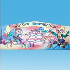 Happy Birthday Module Art Banner in San Diego