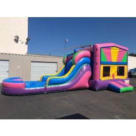 Happy Bounce Water Slide combo  (SkU w457)