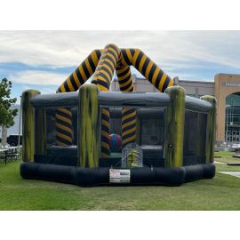 Inflatable Wrecking Ball Game at San Diego