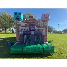 50 ft Minecraft obstacle course (sku i561)