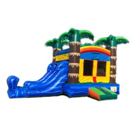 3 in 1 Dual Lane Tropica Fun Jumper in San Diego