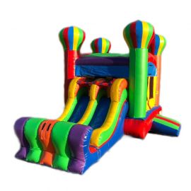 3 in 1 Dual Lane Balloon Combo Jumper in San Diego