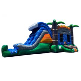 4 in 1 Tropical Tsunami Combo Dry Slide (sku C310)