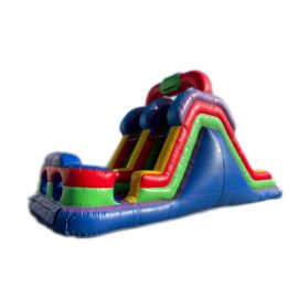 Dual Lane Mega Fun Dry Slide (sku D313)