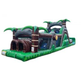 50 ft Dual lane Tropical obstacle (sku i528)