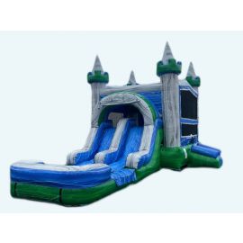 3 in 1 Dual lane castle Water Combo (sku W298)