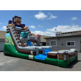 Minecraft water slide (sku W604)