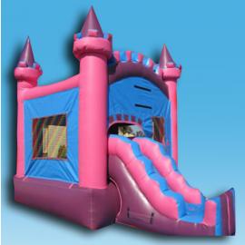 Pink Castle Combo Jumper 2 in 1 (sku c210)